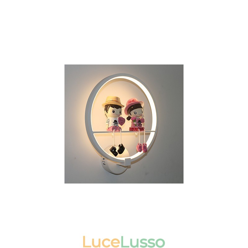 Applique moderna minimalista lampada creativa luci scale corridoio