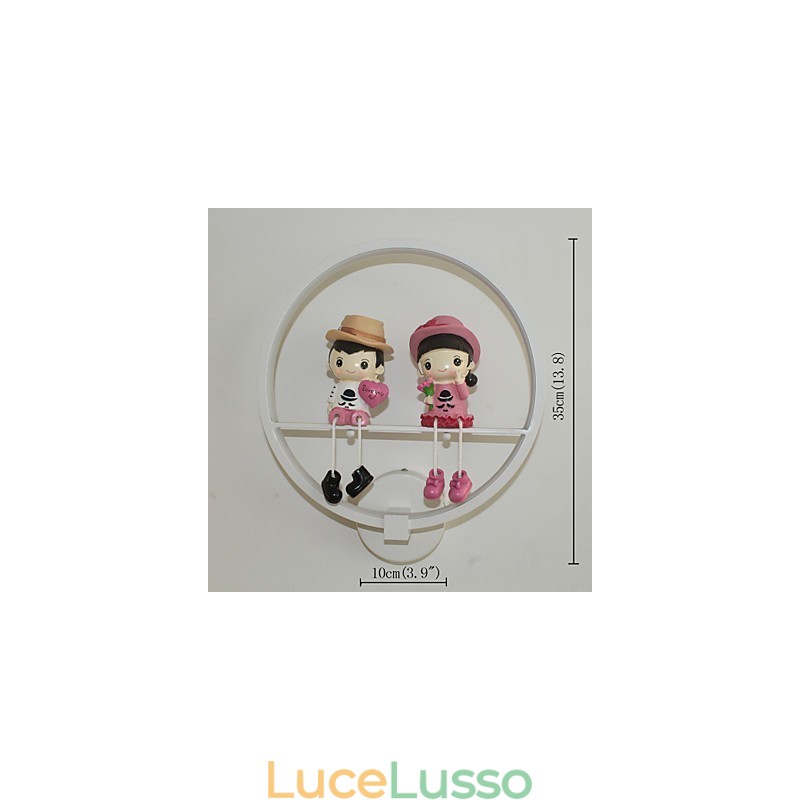 Applique moderna minimalista lampada creativa luci scale corridoio
