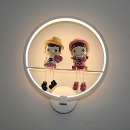 Applique moderna minimalista lampada creativa luci scale corridoio