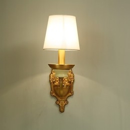 Semplice paese tradizionale classico ottone caratteristica per mini stile uplight applique da parete luce da parete