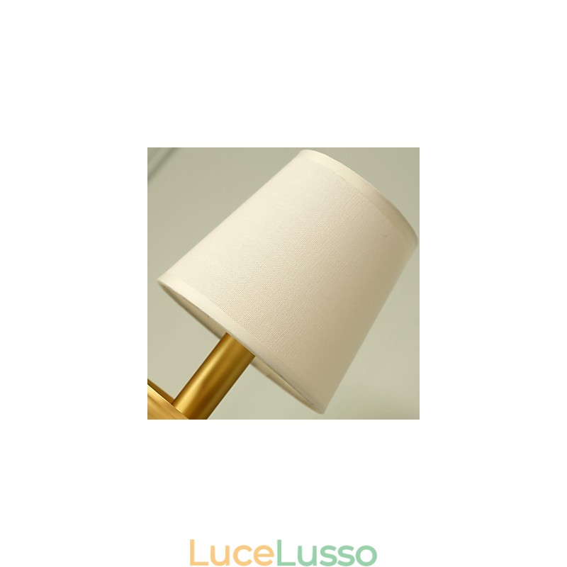 Semplice paese tradizionale classico ottone caratteristica per mini stile uplight applique da parete luce da parete