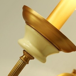 Semplice paese tradizionale classico ottone caratteristica per mini stile uplight applique da parete luce da parete