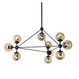 Lampadario Retro Soggiorno Esterno Garage Metallo