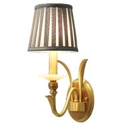 Semplice paese tradizionale classico ottone caratteristica per mini stile applique da parete uplight luce da parete