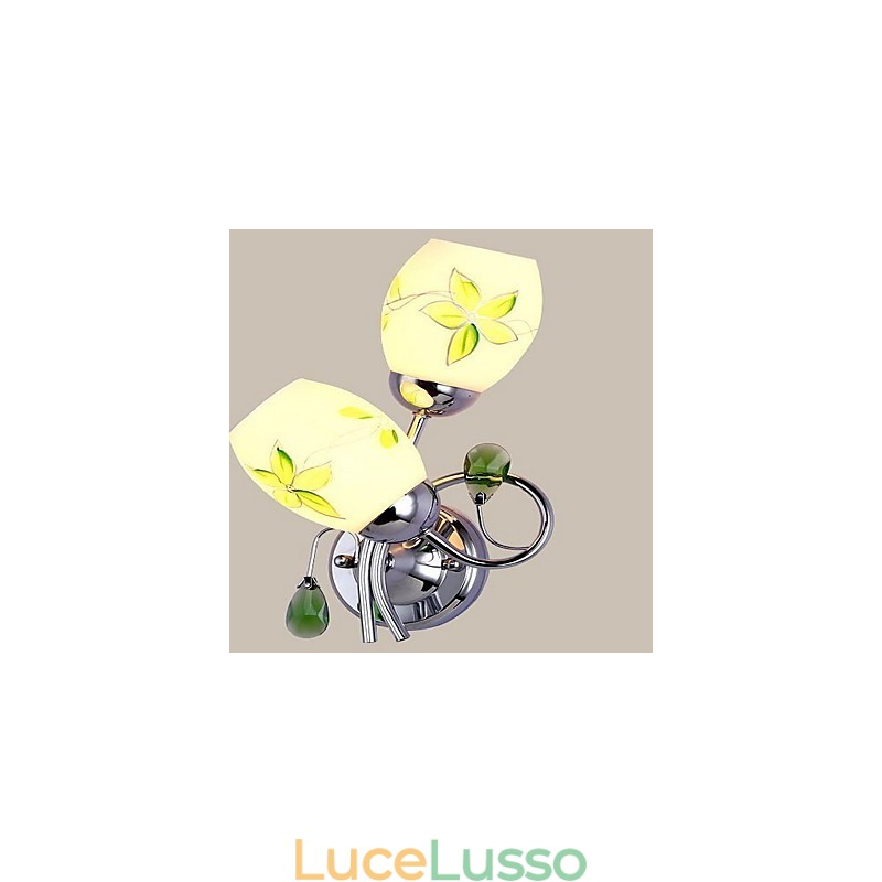 Semplice altra caratteristica per applique da parete con luce ambientale in cristallo