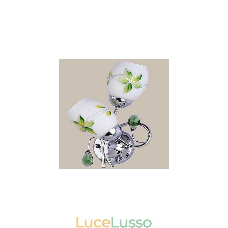 Semplice altra caratteristica per applique da parete con luce ambientale in cristallo