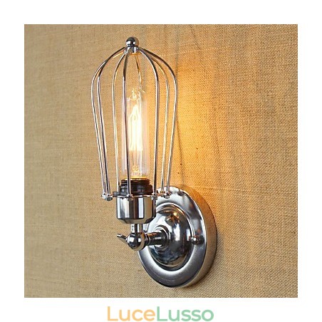 Semplice caratteristica di placcatura galvanica retrò vintage country per applique da parete con luce ambientale in stile mini Semplice caratteristica di placcatura galvanica retrò vintage country per applique da parete con luce ambientale in stile mini