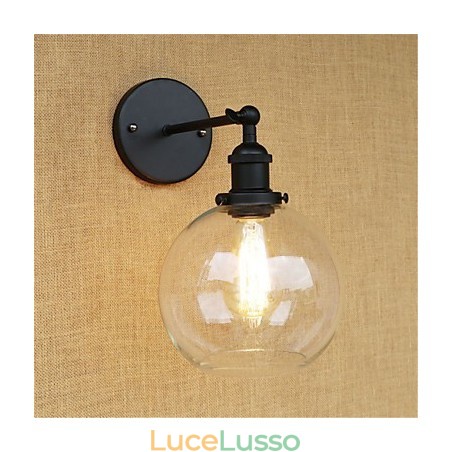 Caratteristica della pittura retrò del paese per applique da parete con luce ambientale in stile mini per la protezione degli occhi Caratteristica della pittura retrò del paese per applique da parete con luce ambientale in stile mini per la protezione degli occhi