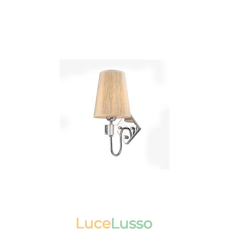 Applique da parete moderne e contemporanee con caratteristica elettroplaccata, luce da parete