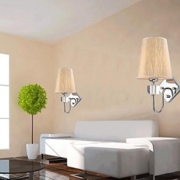 Applique da parete moderne e contemporanee con caratteristica elettroplaccata, luce da parete