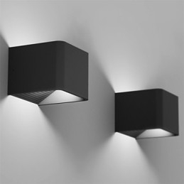 Lampada da parete moderna per corridoio interno, lampada da parete su e giù
