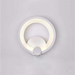 Funzionalità di novità integrata per applique da parete con luce ambientale in stile mini multi-ombra