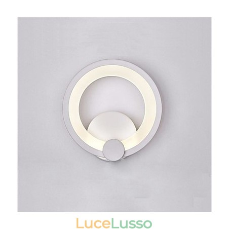 Funzionalità di novità integrata per applique da parete con luce ambientale in stile mini multi-ombra