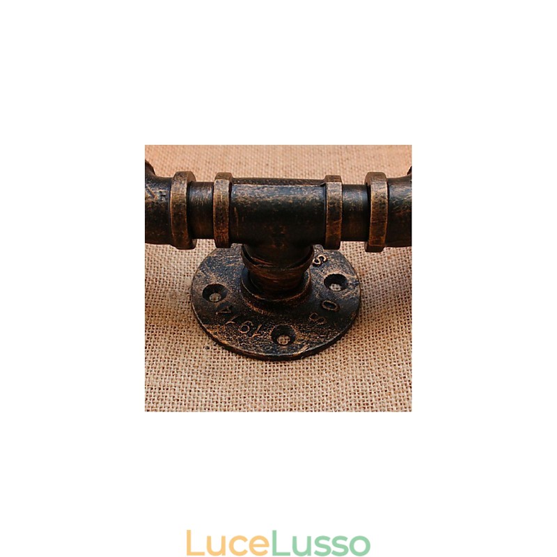 Lampada da parete decorativa piccola con tubo dell'acqua semplice Nostalgia