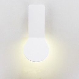 Funzione di pittura moderna contemporanea integrata per applique da parete downlight