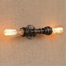Lampada da parete decorativa piccola con tubo dell'acqua semplice Nostalgia