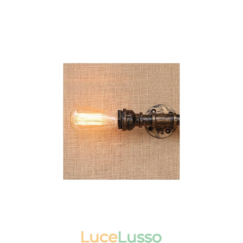 Lampada da parete decorativa piccola con tubo dell'acqua semplice Nostalgia