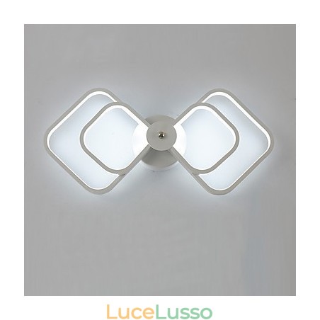 Funzione di pittura moderna contemporanea integrata per applique da parete con luce ambientale Funzione di pittura moderna contemporanea integrata per applique da parete con luce ambientale
