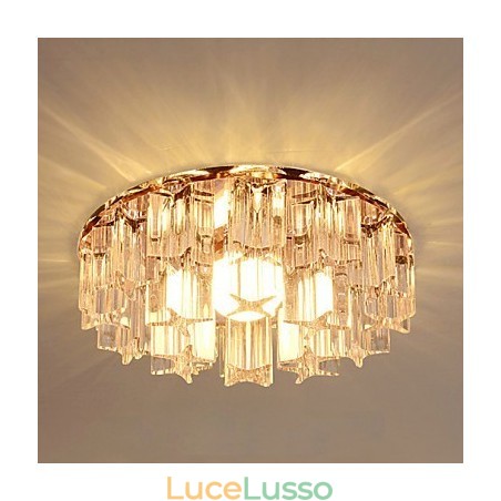 Lampada di cristallo Smd CreativeTube Faretto Assorbe la luce della cupola Lampada di cristallo Smd CreativeTube Faretto Assorbe la luce della cupola