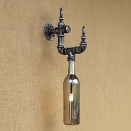 Nostalgia retrò con personalità Bar caffetteria Ristorante Corridoio Bottiglia d'acqua Lampada da parete Interruttore
