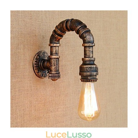 Pittura rustica Lodge Caratteristica per applique da parete con luce ambientale Applique da parete Pittura rustica Lodge Caratteristica per applique da parete con luce ambientale Applique da parete