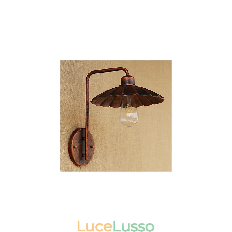 Lampada da comodino semplice in ferro per camera da letto moderna popolare retrò creativa