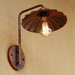 Lampada da comodino semplice in ferro per camera da letto moderna popolare retrò creativa