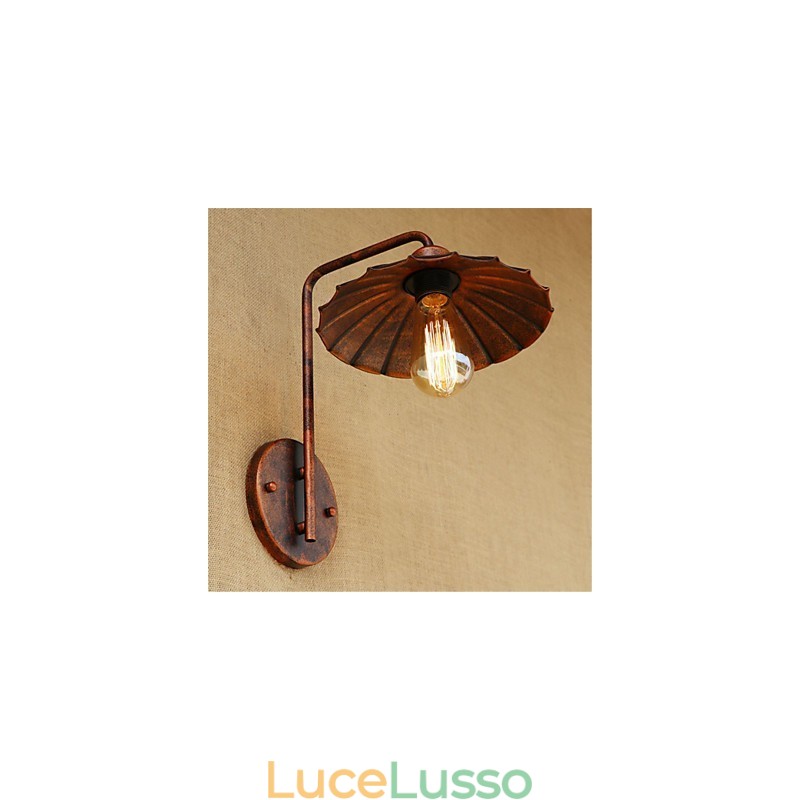Lampada da comodino semplice in ferro per camera da letto moderna popolare retrò creativa