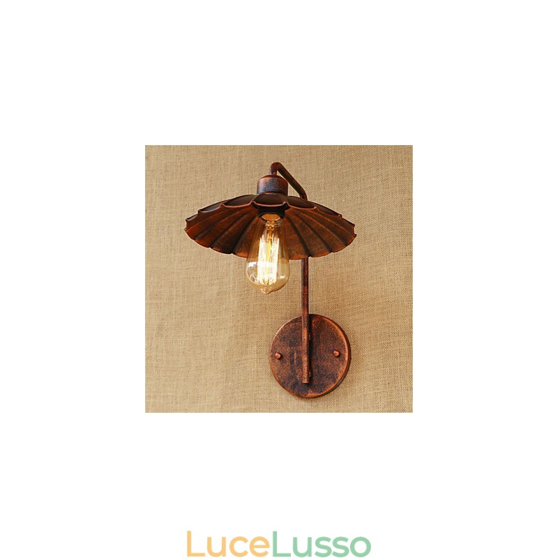 Lampada da comodino semplice in ferro per camera da letto moderna popolare retrò creativa