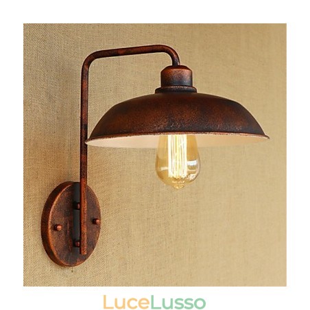 Lampada da comodino semplice in ferro per camera da letto moderna popolare retrò creativa Lampada da comodino semplice in ferro per camera da letto moderna popolare retrò creativa