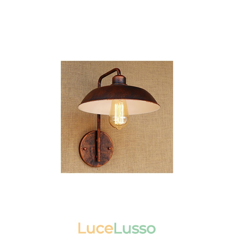 Lampada da comodino semplice in ferro per camera da letto moderna popolare retrò creativa