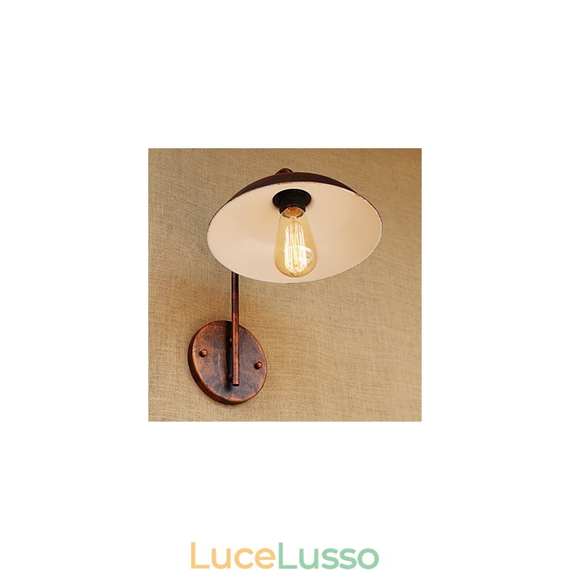 Lampada da comodino semplice in ferro per camera da letto moderna popolare retrò creativa