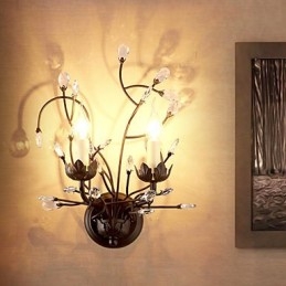 Moderno Contemporaneo Tradizionale Classico Rustico Lodge Country Pittura Caratteristica per Crystal Uplight