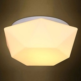 Cupola di vetro con diamante bianco creativo Assorbe la luce