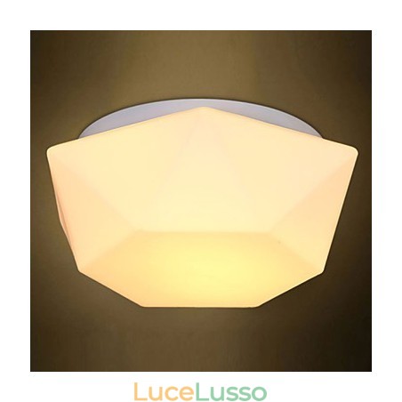 Cupola di vetro con diamante bianco creativo Assorbe la luce Cupola di vetro con diamante bianco creativo Assorbe la luce