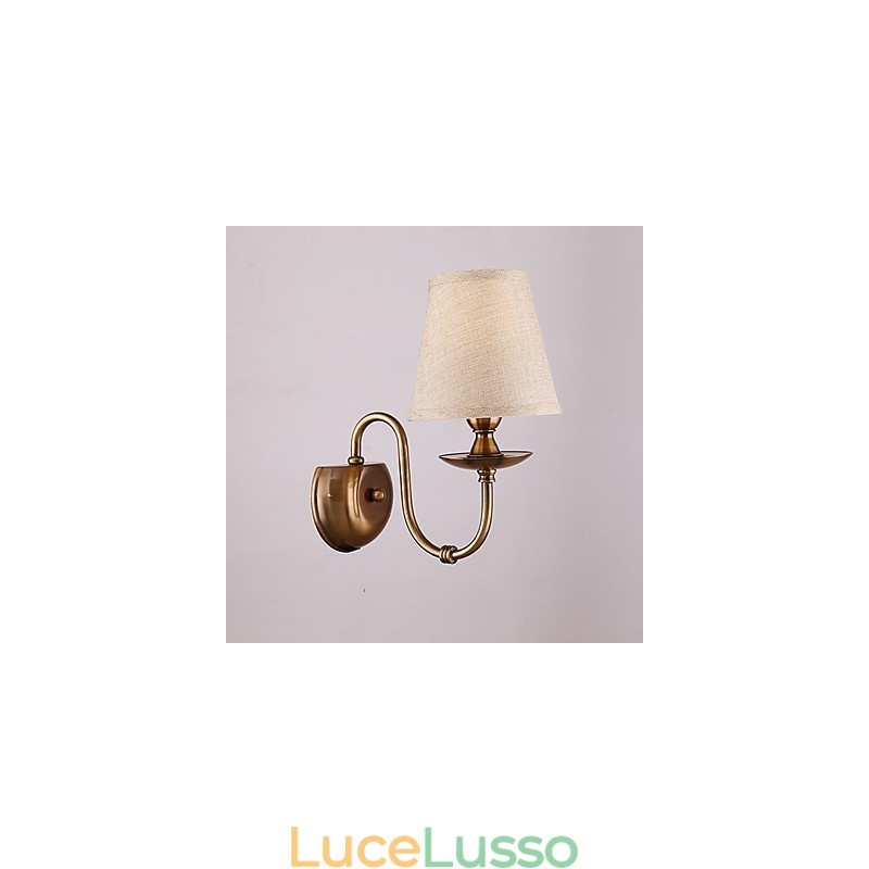 Tradizionale classico elettroplaccato caratteristica per la protezione degli occhi applique da parete downlight applique da parete