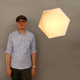 Cupola di vetro con diamante bianco creativo Assorbe la luce