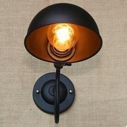 Comodino da camera da letto retrò nero di alta qualità con personalità che ruota attorno al corridoio decorativo della parete