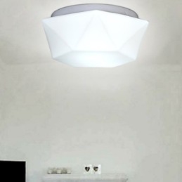 Cupola di vetro con diamante bianco creativo Assorbe la luce