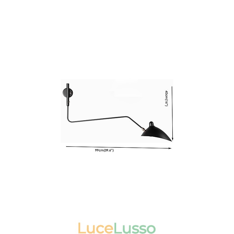 Moderna pittura contemporanea caratteristica per braccio oscillante luce ambiente braccio oscillante luci applique