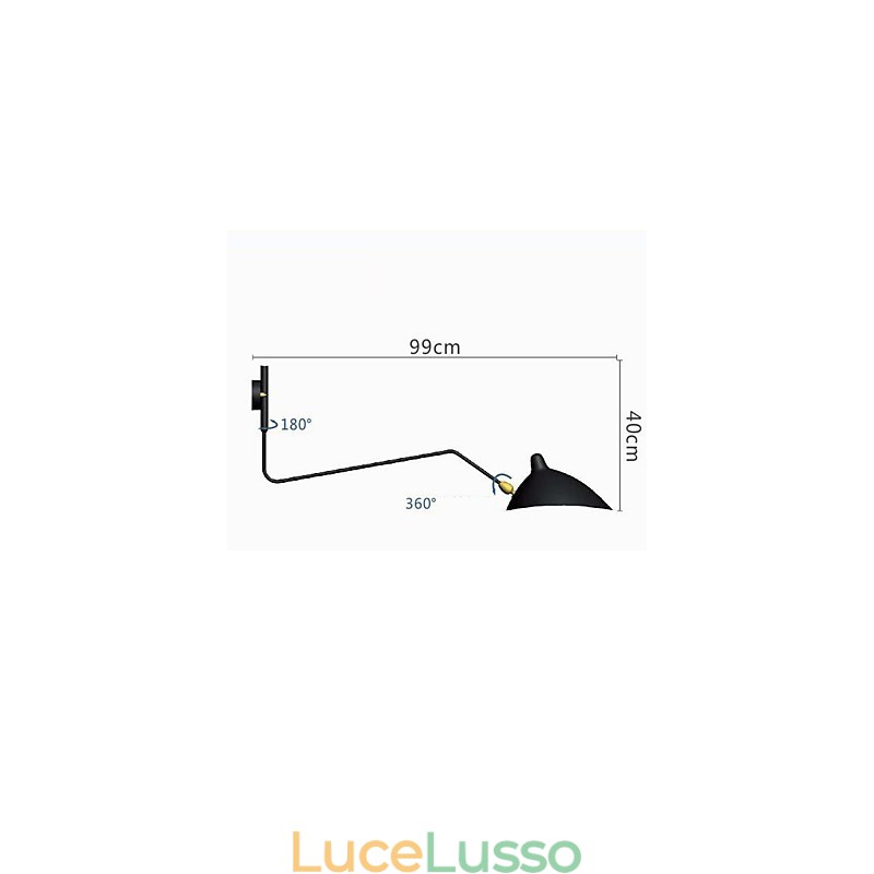 Moderna pittura contemporanea caratteristica per braccio oscillante luce ambiente braccio oscillante luci applique