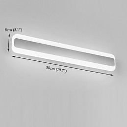 Lampada da specchio lunga di alta qualità, luci da bagno, applique da parete