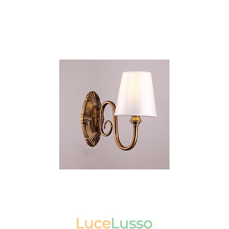 Tradizionale classico elettroplaccato caratteristica per la protezione degli occhi applique da parete downlight applique da parete