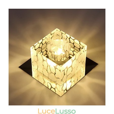 Lampada di cristallo Smd CreativeTube Faretto Assorbe la luce della cupola Lampada di cristallo Smd CreativeTube Faretto Assorbe la luce della cupola
