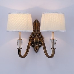 Tradizionale classico elettroplaccato caratteristica per la protezione degli occhi applique da parete downlight applique da parete