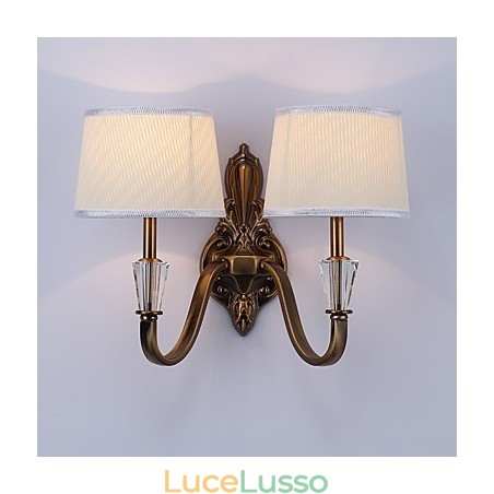 Tradizionale classico elettroplaccato caratteristica per la protezione degli occhi applique da parete downlight applique da parete