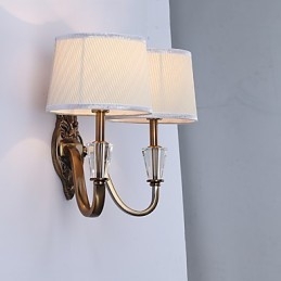 Tradizionale classico elettroplaccato caratteristica per la protezione degli occhi applique da parete downlight applique da parete