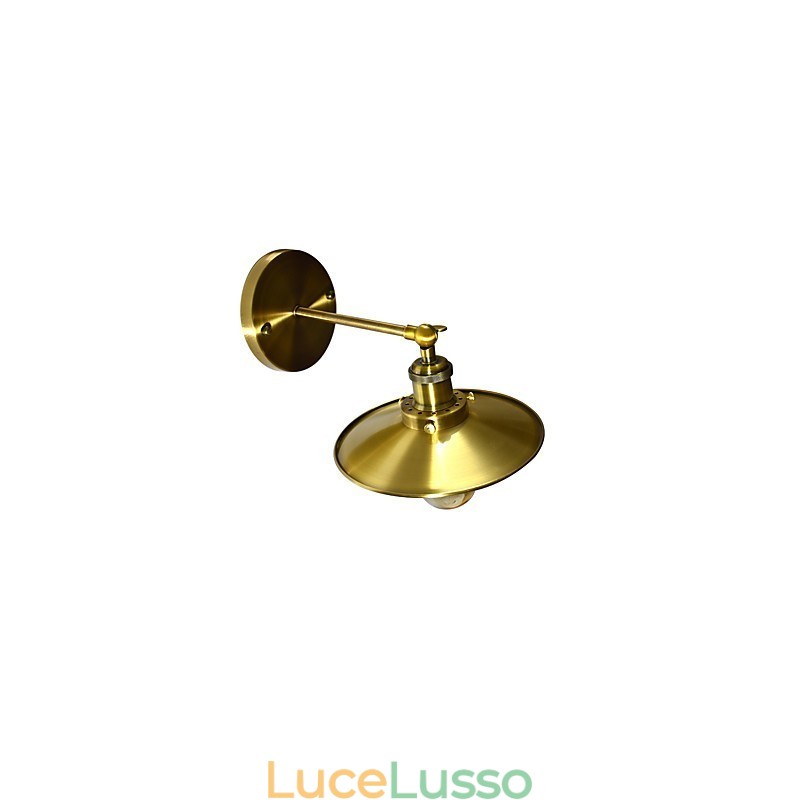 Rustic Lodge Tradizionale Classico Ottone Caratteristica per Applique da Parete Downlight Applique