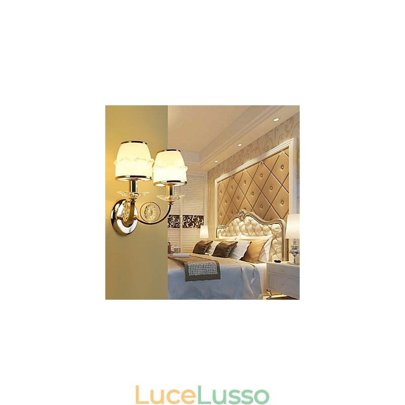 Applique da parete moderne e contemporanee con funzione elettrolitica per la protezione degli occhi, luce ambientale, applique da parete