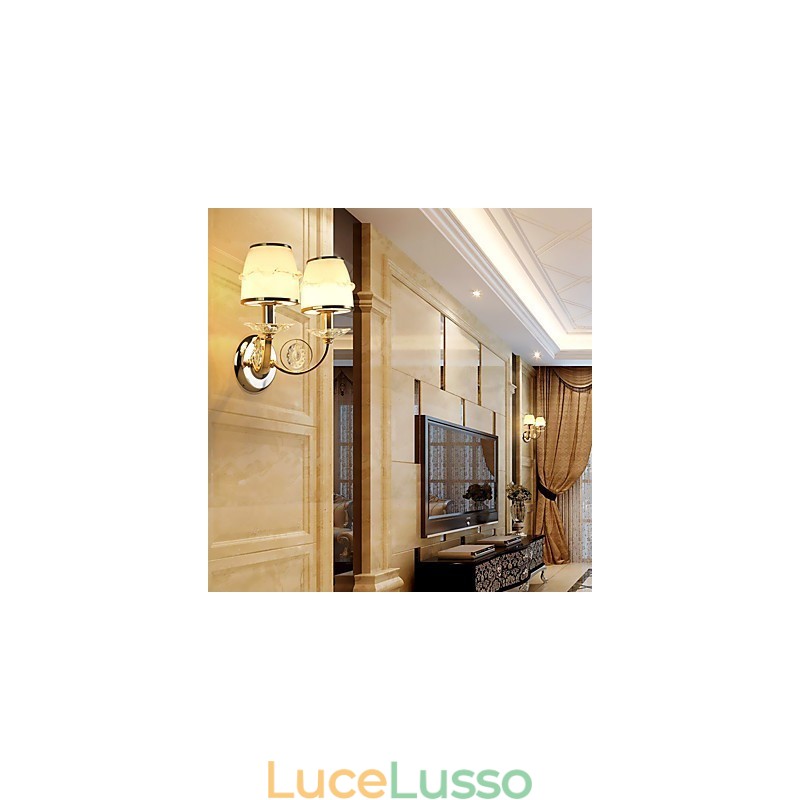 Applique da parete moderne e contemporanee con funzione elettrolitica per la protezione degli occhi, luce ambientale, applique da parete